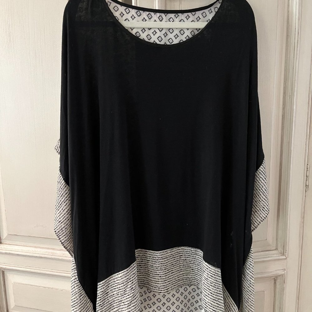Black and White kaftan/caftan
